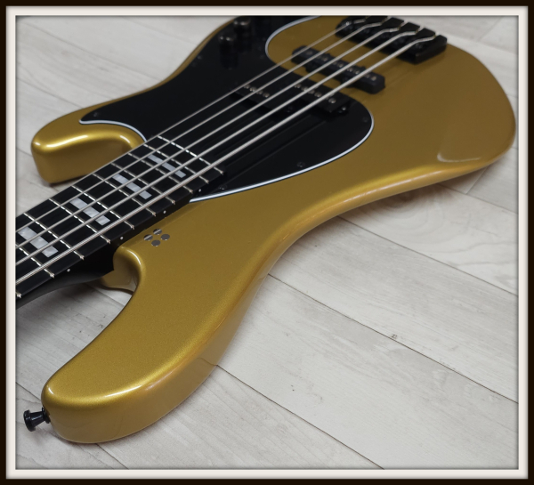 Preview: Sandberg California II VT5 Ebony Custom 3-EQ, Soft Aged Gold, 2nd Hand
